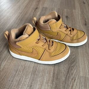 Nike Court Borough Mid Wheat - Toddler Size 9